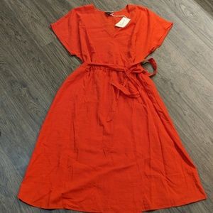 Burnt Orange Dress